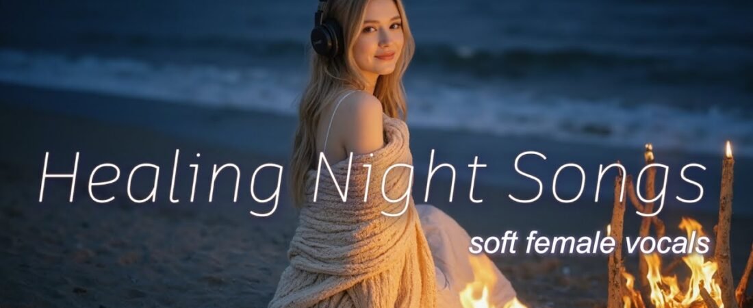 Healing Night Songs for Sleep | Soft Female Vocals – Warm Hug Playlist