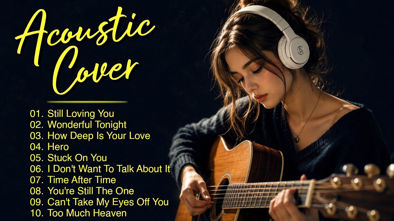 Beautiful 70s 80s 90s Acoustic Covers ( Female Vocal ) – Greatest Love Songs Of All Time